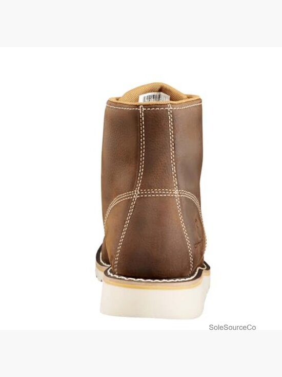 Waterproof Steel Toe Wedge Work Boot Size 10 Premium Leather main image 4